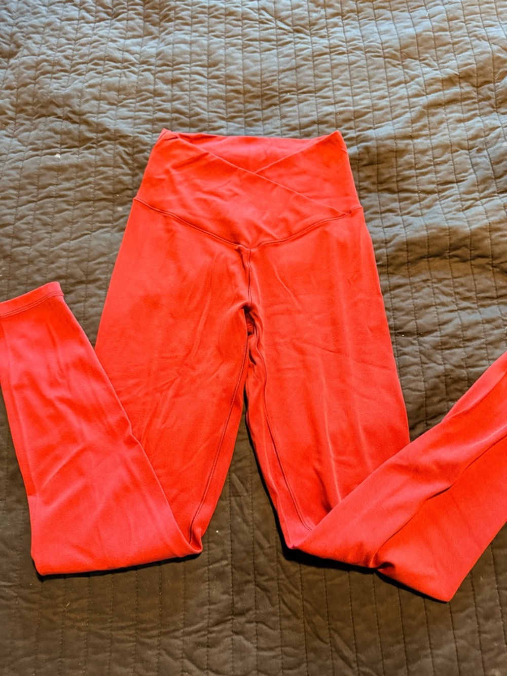 aerie High-Waist Maroon Cropped Leggings